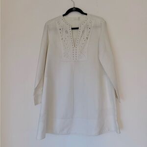 Chloe Linen Tunic Dress